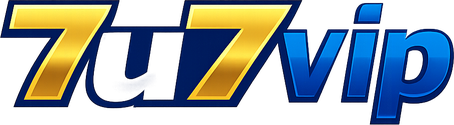 7u7 vip logo on dark red esports style header